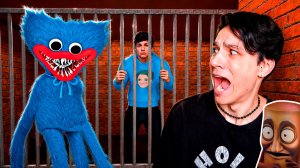 ХАГГИ ВАГГИ ПОХИТИЛ ХОЛИБАМА😱 POPPY PLAYTIME МОД В ПОБЕГ ОТ БЛОГЕРА