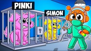 Выжить 100 дней в Roblox И сбежать из Собачьего приюта