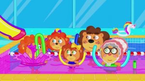 Семья Львов 🦁 и их приключения! Полезные привычки  Мультики для детей