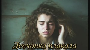 Девчонка плакала