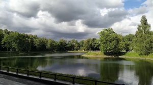 Холодный день в Москве.