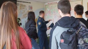 Школьники на экскурсии в СПСЧ на Камчатке