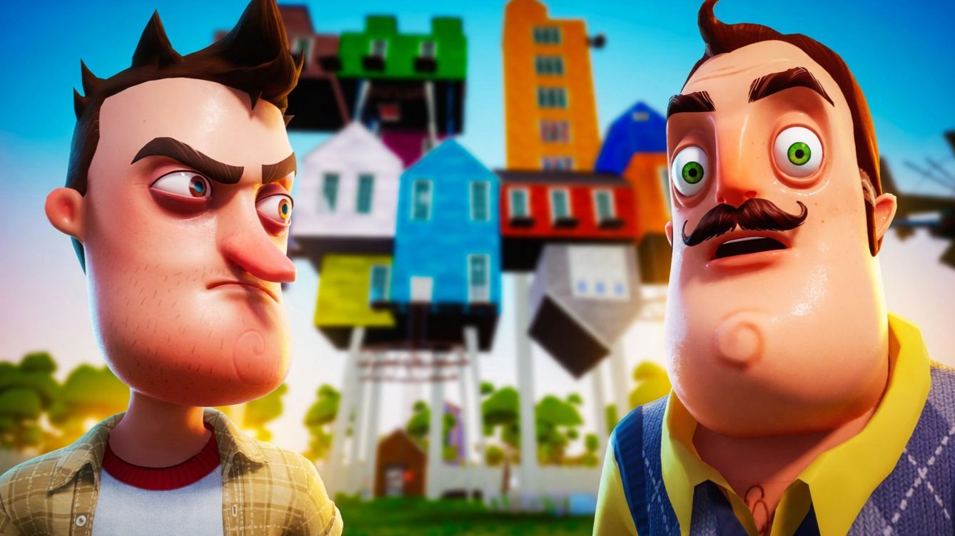 Я СТАЛ АНГЛИЧАНИНОМ!ИГРА HELLO NEIGHBOR MOD KIT ПРОХОЖДЕНИЕ МОДА Keyins Mansion смотреть онлайн