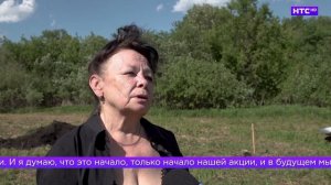 Высадка деревьев в парке 40-летия комсомола в Ирбите