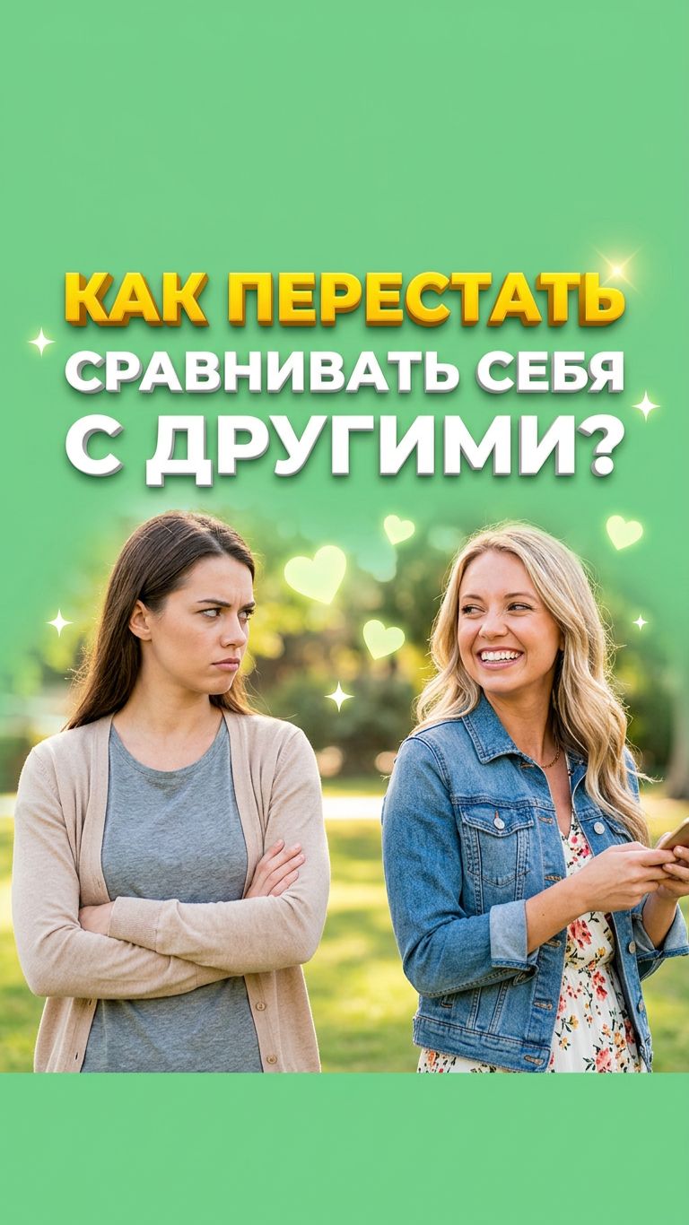 Как перестать сравнивать себя с другими