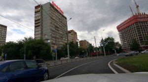 Из Района Печатники в Котловку. По Москве на Машине