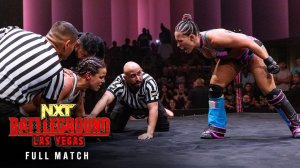 FULL MATCH: Lola Vice vs. Shayna Baszler | Underground Match: NXT Battleground 2024