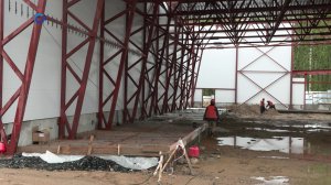 В Костомукше планируют завершить строительство нового городского катка до конца этого года