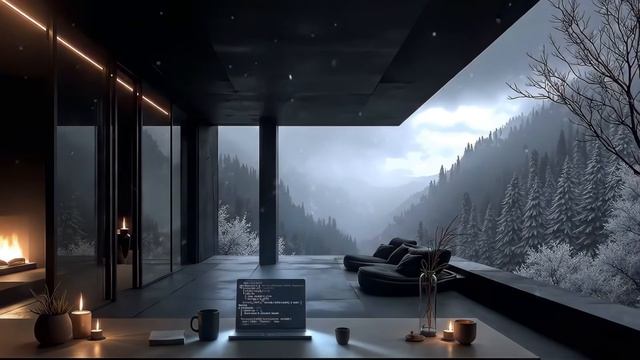 Deep Work Music ｜ Minimalist Dark Workspace for High Productivity & Maximum Concentration смотреть онлайн