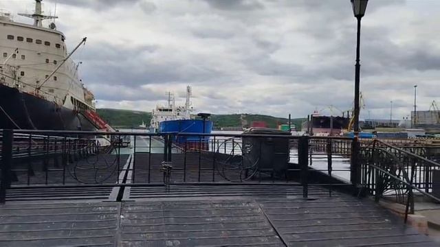 Мурманск летом.