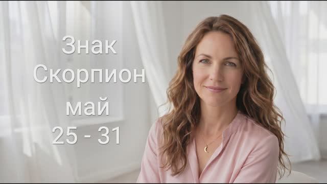 Гороскоп Скорпион на неделю 25–31 мая 2026 года: глубина, которая пугает и манит