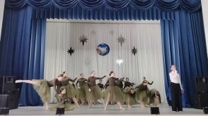 Девчонка поёт для солдат Итоговая репетиция.