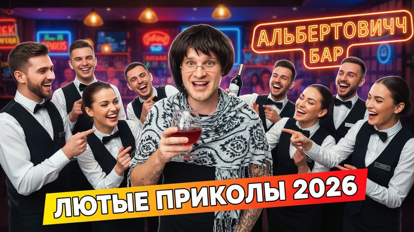 🔥😂 ЛЮТЕЙШИЙ СБОРНИК ПРИКОЛОВ ОТ АЛЬБЕРТОВИЧА! 🤣 РЖАЧ, ЮМОР, СМЕХ, СМЕШНОЕ!! 🤯 АЛЬБЕРТОВИЧ НАУЧИТ