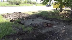 Благоустройство сквера у поликлиники началось