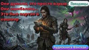 Аудиокнига Фэнтези «Они думали, это просто взрыв. Они ошибались. Это был портал в кошмар»