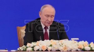 Государственный визит президента РФ Путина в Казахстан