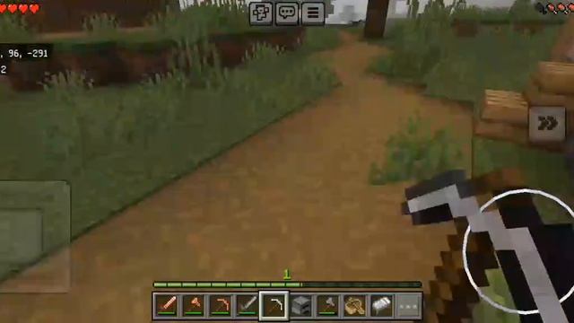 Покупаю железный топор у жителя / Minecraft