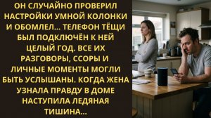 Истории из жизни «ТЁЩА ПОДКЛЮЧИЛАСЬ К ИХ КОЛОНКЕ И СЛУШАЛА ВСЁ - ЗЯТЬ НЕ СДЕРЖАЛСЯ»  Аудиорассказы