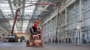 Ход строительства комплекса по производству высокоскоростных поездов, май-2026