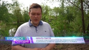 Глава округа Дмитрий Викулов оценил ход работ в сквере «Технический сад».