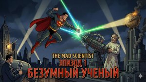 SUPERMAN: The Mad Scientist (1941) | Супермен: Безумный ученый (Отреставрировано в 4K Ultra HD)
