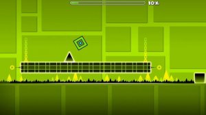 Прохождение уровня в GEOMETRY Dash 
-polargeist