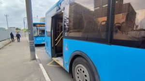 автобус ЛиАЗ 5292 борт 192432 маршрут 638 и автобус ЛиАЗ 5292 борт 192532 маршрут 743