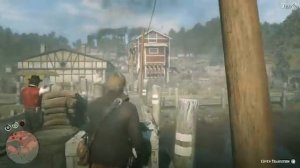 Red Dead Redemption 2 - Датч убивает Левитикус Корнуолл