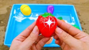 Залипательный АСМР 🌈 смешиваем радугу в ванной и распаковываем яйца-сюрпризы!