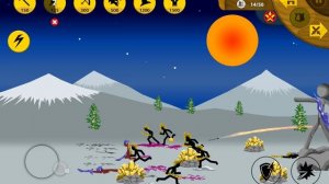 Stick War Legacy, миссия 483 (insane, без баффов, без скинов)