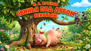 Басня И. А. Крылова «Свинья под Дубом»: текст, мораль, полный анализ, характеристика героев и суть