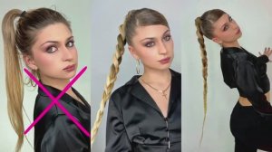 Простая и красивая прическа коса с канекалоном туториал #tutorial