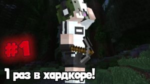 MINECRAFT HARDCORE #1 Майнкрафт хардкор часть 1