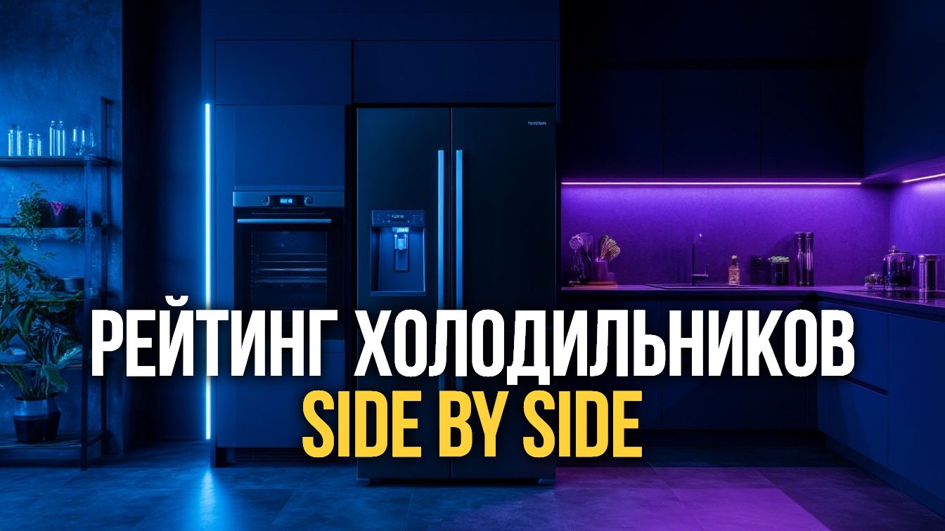 ТОП‑5 Side By Side холодильников: равномерное охлаждение и тихая работа — выбор пользователей.