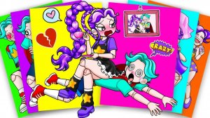 ЛИЛИ ЛАВБРЕЙДС И БРАТ В РЕАЛЬНОЙ ЖИЗНИ - Poppy Playtime 5 Стикербук своими руками