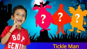 щекотать человека _ Tickle Man Halloween на русском _ Kuku and Cucudu на русском(1)