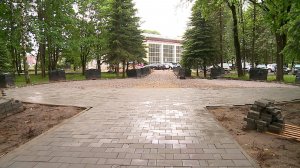 (Рыбинск-40) РЕМОНТ ТРОТУАРОВ В РАЗГАРЕ