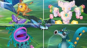 Островок Кристалла - Все Монстры, Песни и Анимации (My Singing Monsters, Мои Поющие Монстры, Msm)