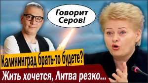 Калининград брать-то будете? Жить хочется, Литва резко сдала НАЗАД!