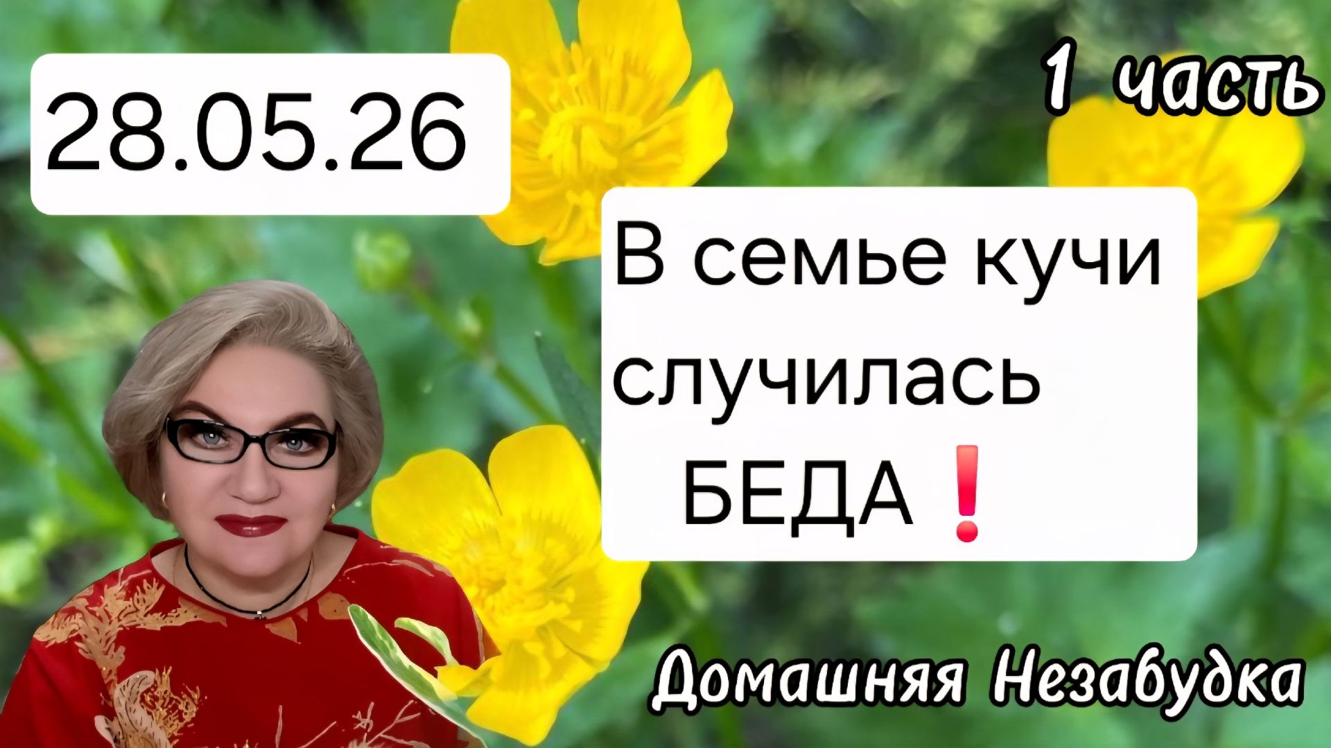 1 часть. В семье кучи СЛУЧИЛАСЬ БЕДА❗️