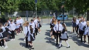 Школьный вальс. Последний звонок в нашей школе.