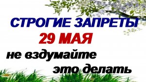 29 мая. Федор Житник: что можно и нельзя делать. Приметы помогут