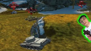 Стал бессмертным в Мир Танков Блиц... - Приколы Фейлы Баги Tanks Реакция ! ? разбор гайд