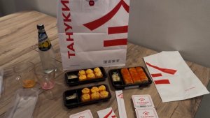 Мукбанг Роллы из Тануки 🍱