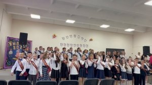 финальная песня 4 «З» и 4 «Ж» классов на выпускном.