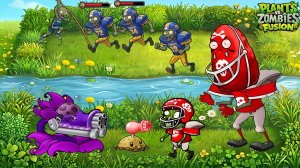 Зомби против растений PvZ Fusion Plants vs Zombies Растения против Зомби Битва прохождение игры
