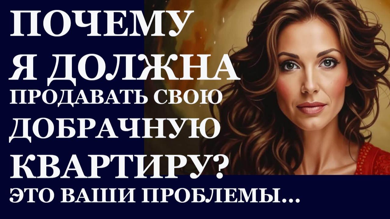 Истории из  жизни.  Почему я должна продавать свою Аудио рассказы,  Жизненные истории