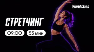 СТРЕТЧИНГ с Анной Фатеевой | 29 мая 2026 | Онлайн-тренировки World Class