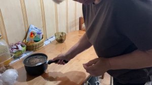 28-05-2026 Чайный гриб ,мята и начала варить сыррр.