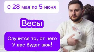 Весы - с 28 мая по 5 июня. Таро. Случится то, от чего у вас будет шок!